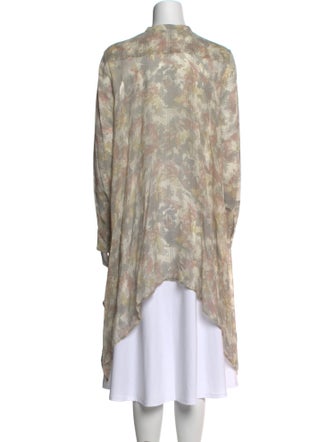 Maiyet Silk Floral Print Tunic