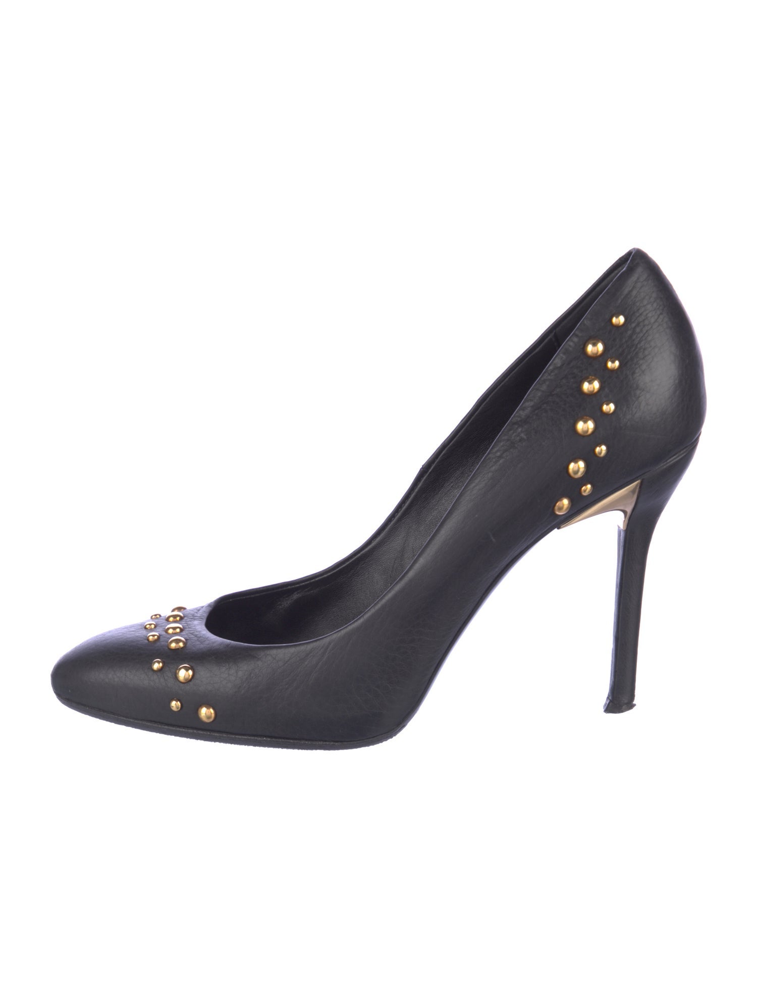 Maiyet Leather Studded Accents Pumps