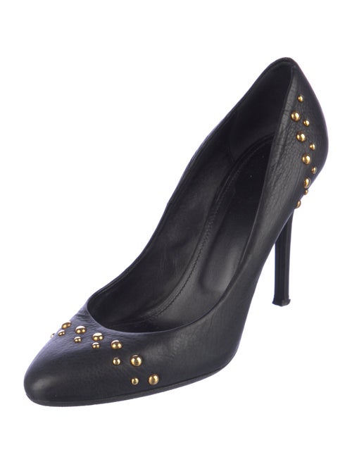Maiyet Leather Studded Accents Pumps