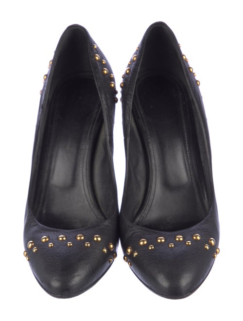 Maiyet Leather Studded Accents Pumps