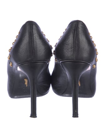 Maiyet Leather Studded Accents Pumps