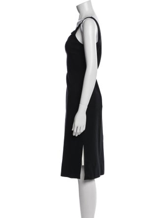 Maiyet Scoop Neck Mini Dress
