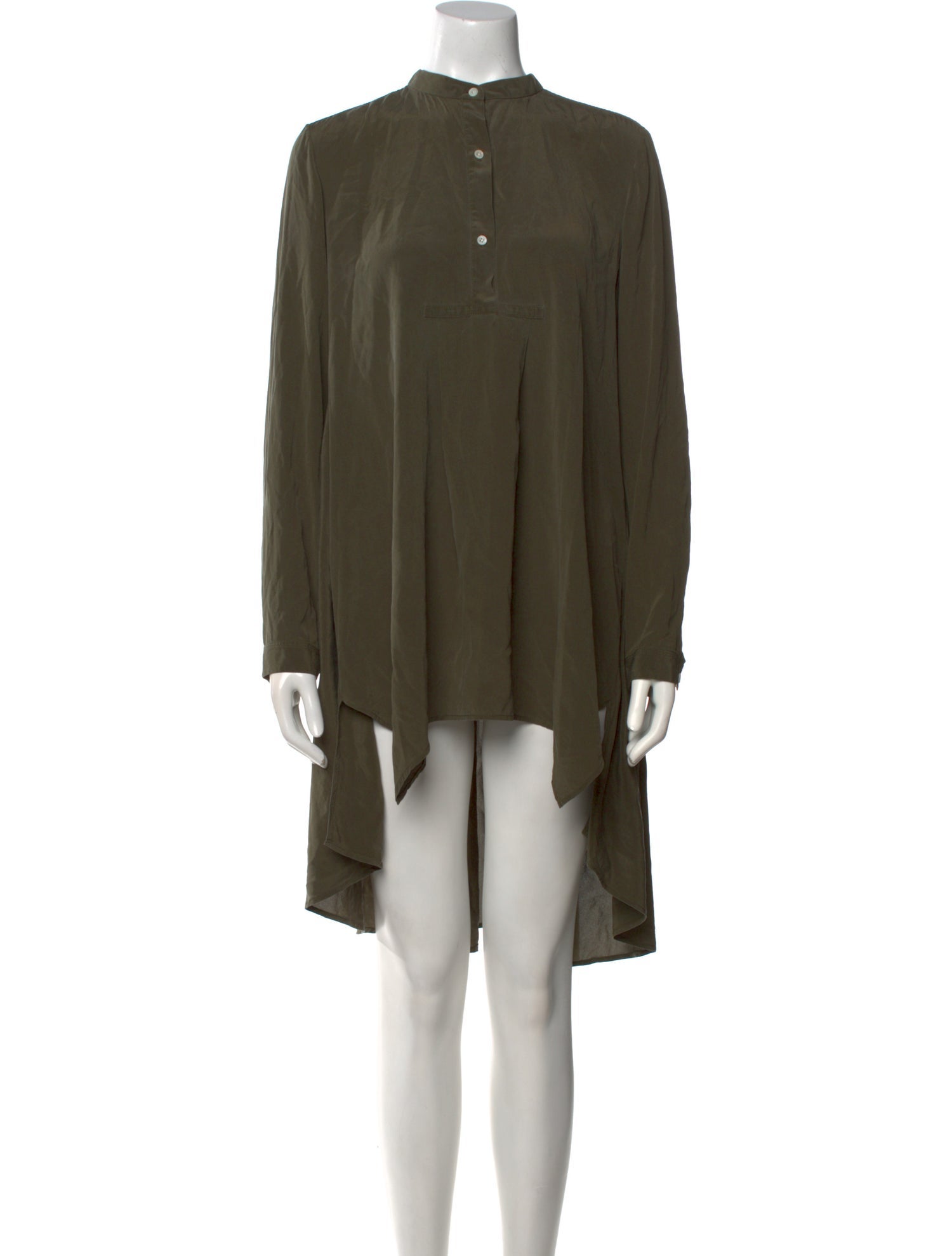 Maiyet Mock Neck Midi Length Dress