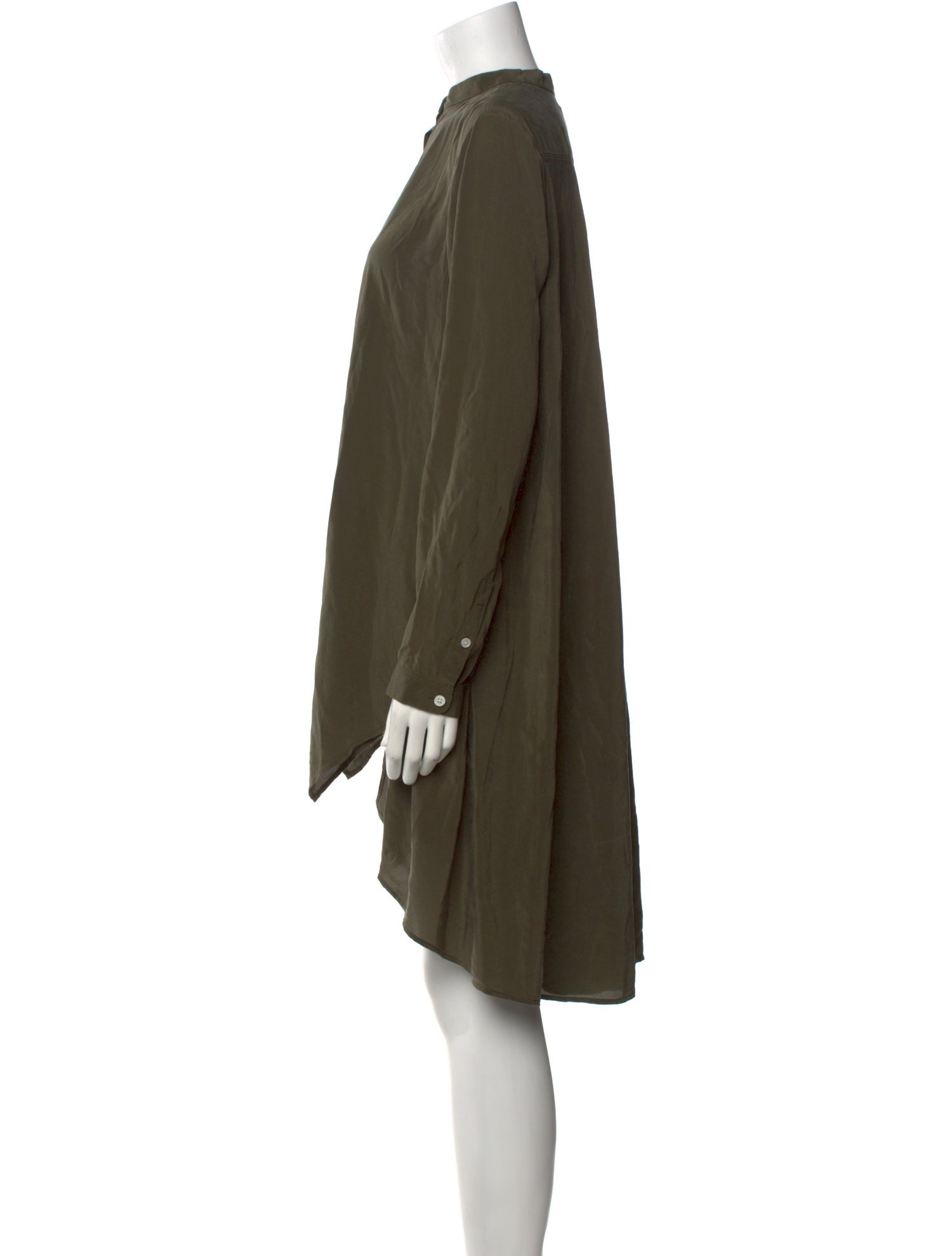 Maiyet Mock Neck Midi Length Dress