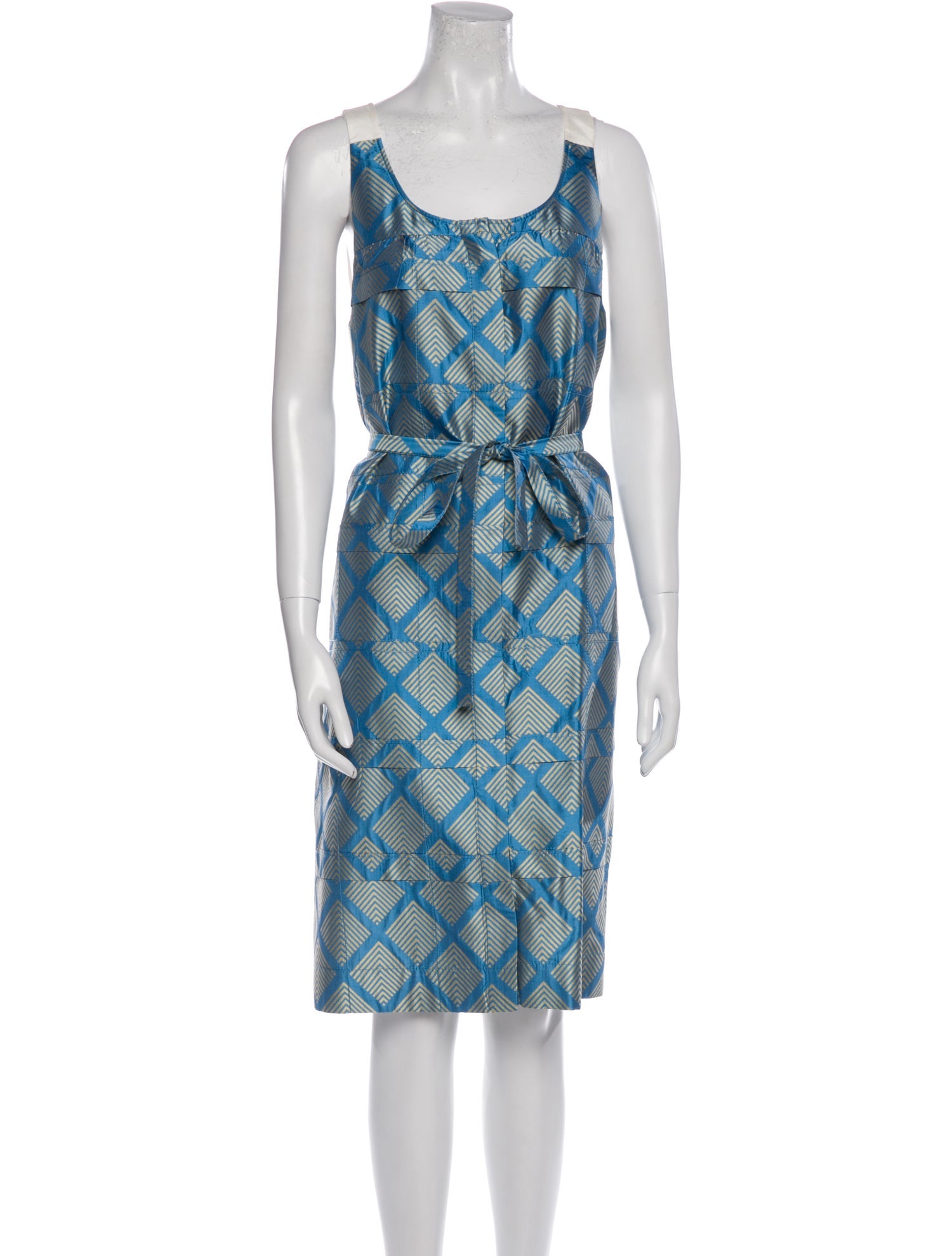 Maiyet Silk Knee-Length Dress