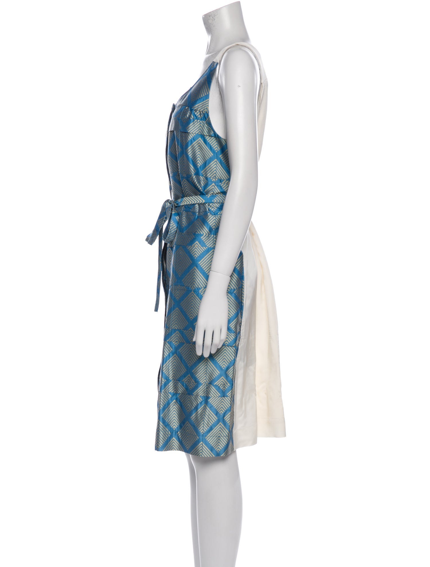 Maiyet Silk Knee-Length Dress