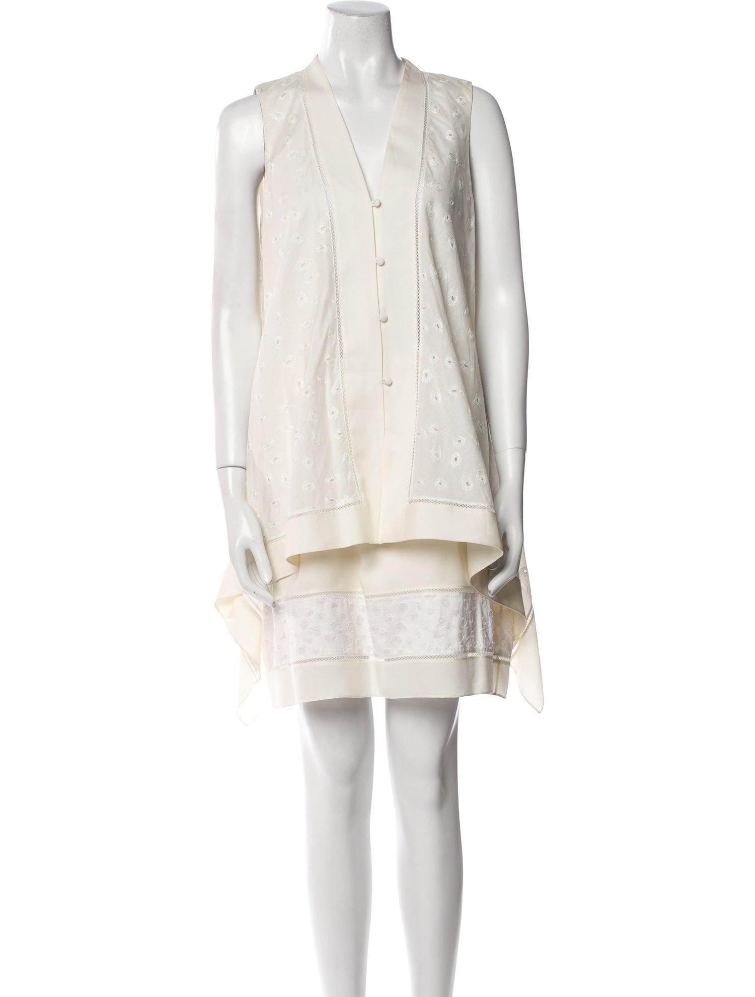 Maiyet V-Neck Mini Dress w/ Tags