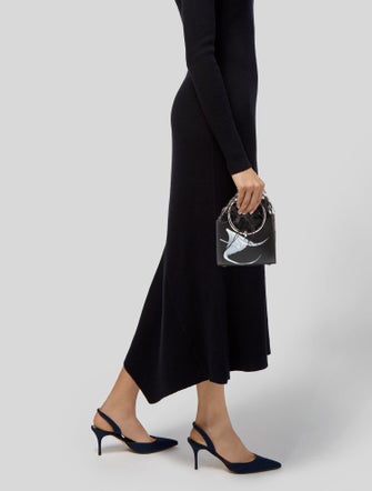 Marzook Leather Top Handle Bag