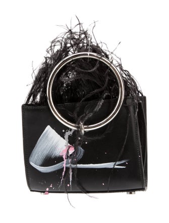 Marzook Leather Top Handle Bag