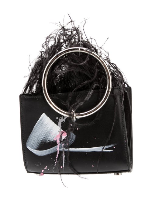 Marzook Leather Top Handle Bag