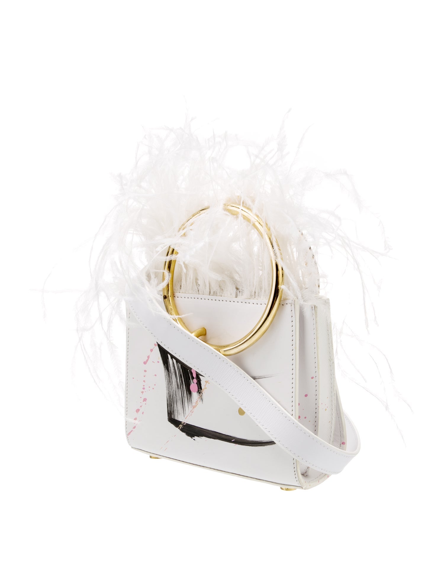 Marzook Leather Top Handle Bag