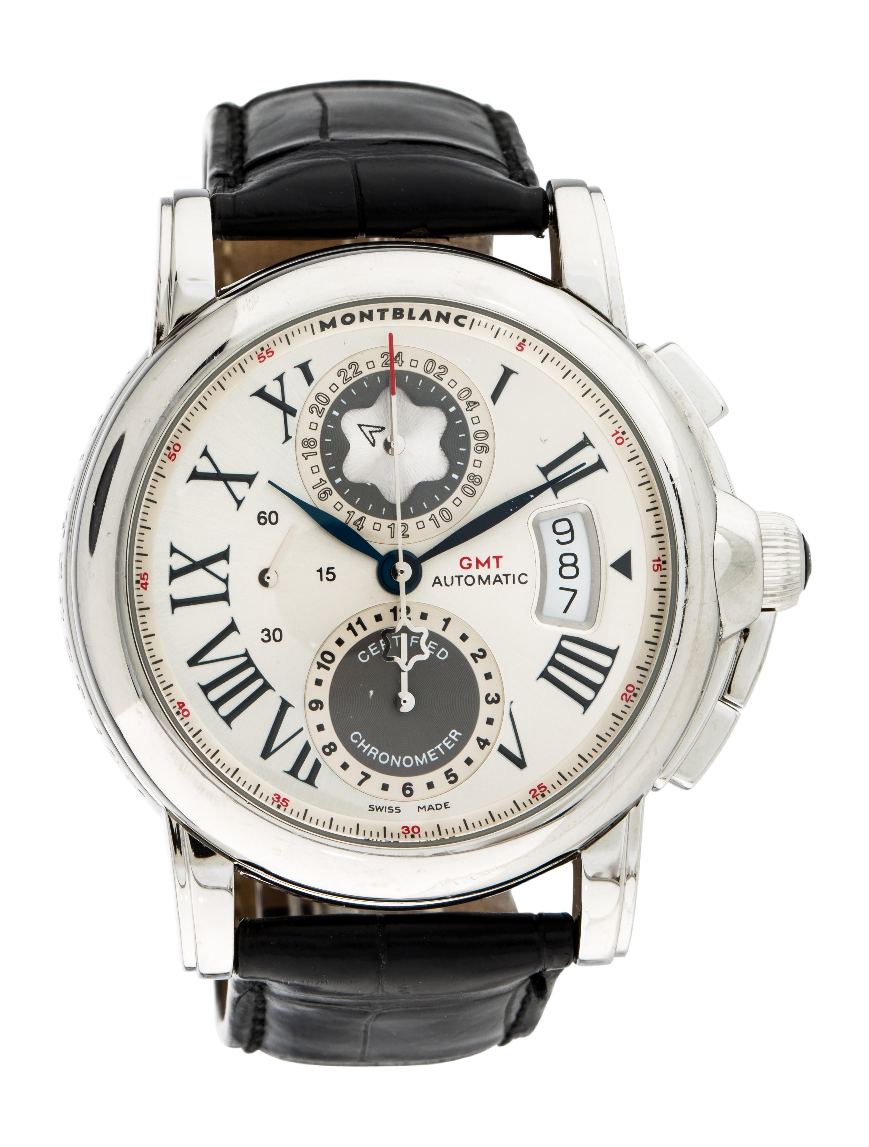 Montblanc Star Chronograph GMT Watch MBL22387 The RealReal