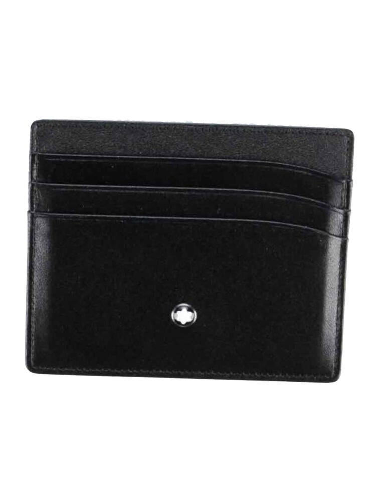 Montblanc Leather Card Holder Black Wallets, Accessories MBL30817