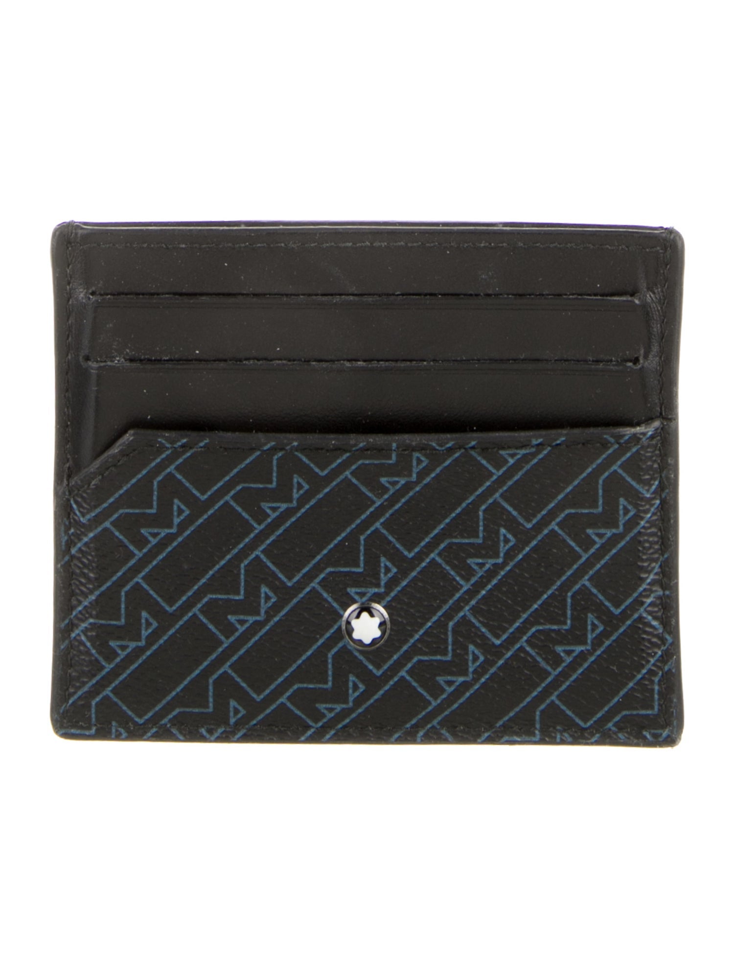 Montblanc Leather Printed Card Holder