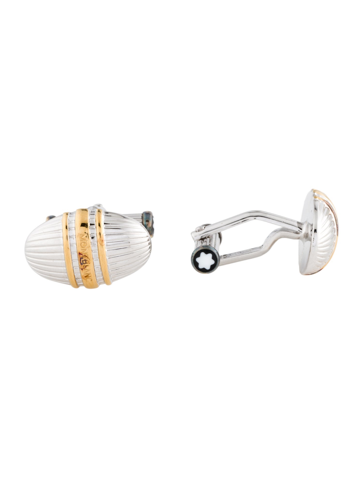 Montblanc Two-Tone Meisterstuck Cufflinks