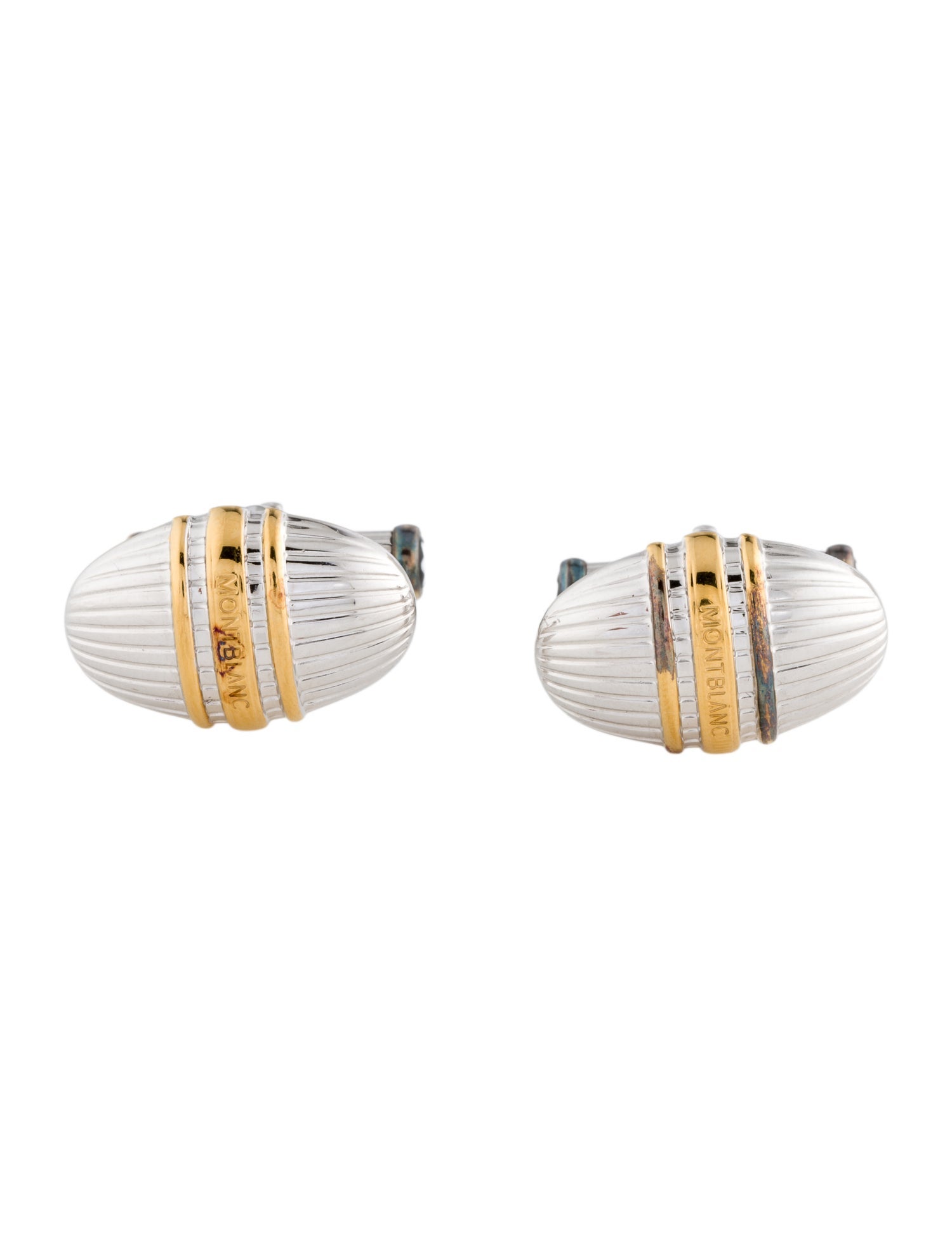 Montblanc Two-Tone Meisterstuck Cufflinks