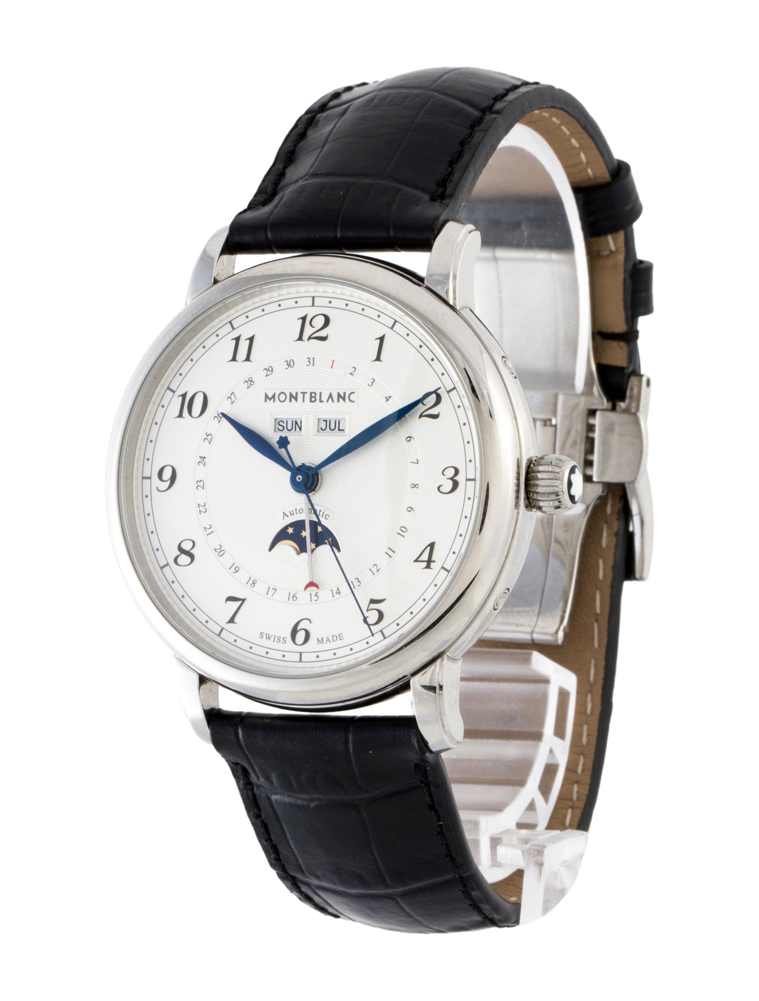 Montblanc star legacy full calendar watch 7474 the realreal