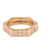 Montblanc 18K Diamond Hexagonal 4810 Medium Ring