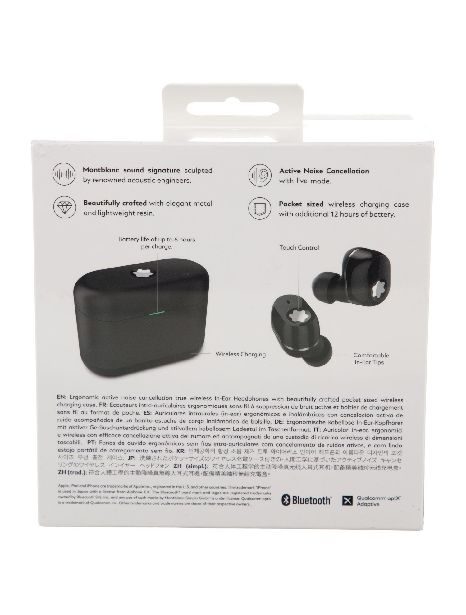 Montblanc In-Ear Headphones w/ Tags