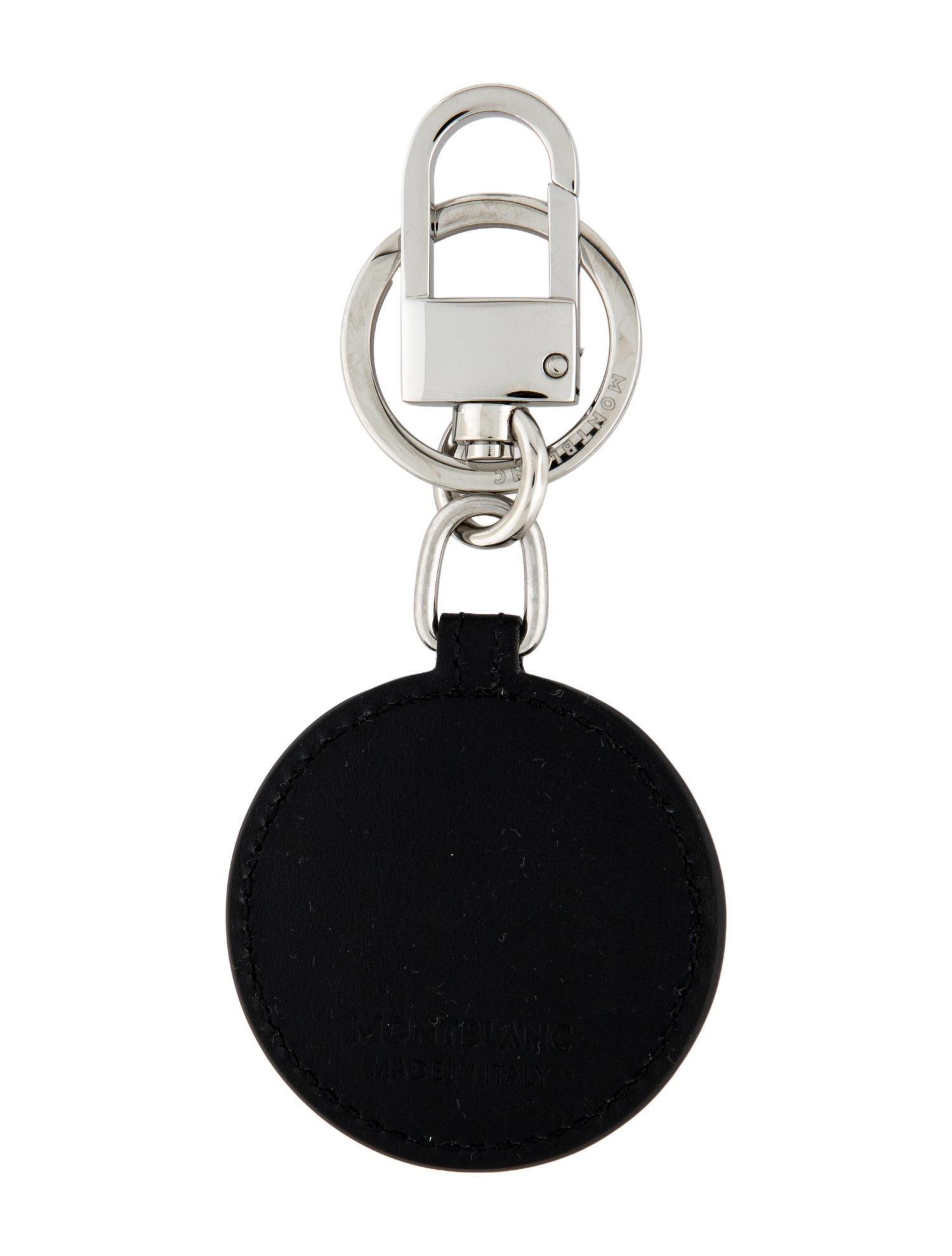 Moncler Logo Charm Keychain - Black Keychains, Accessories
