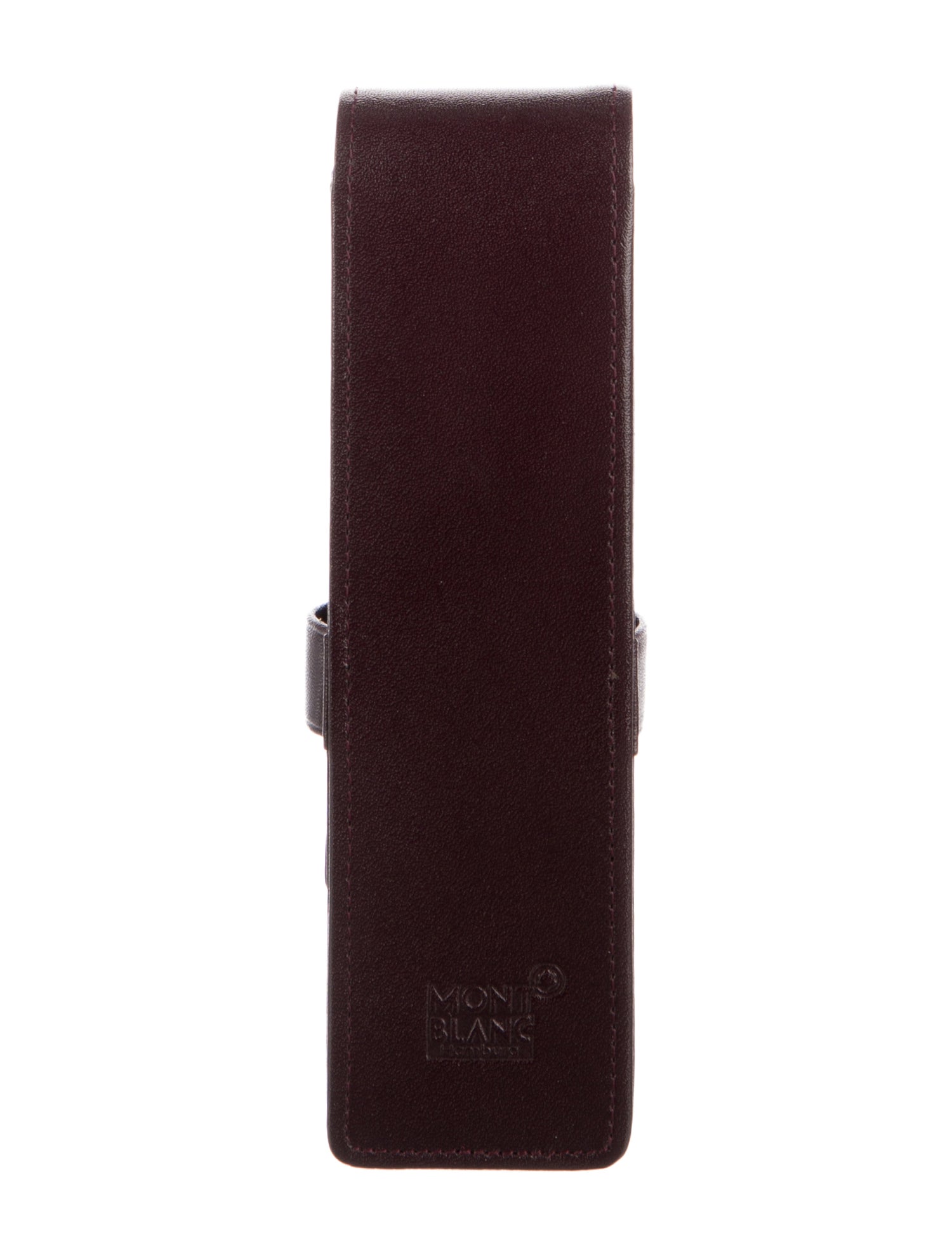 Montblanc Solid Leather Pen Case