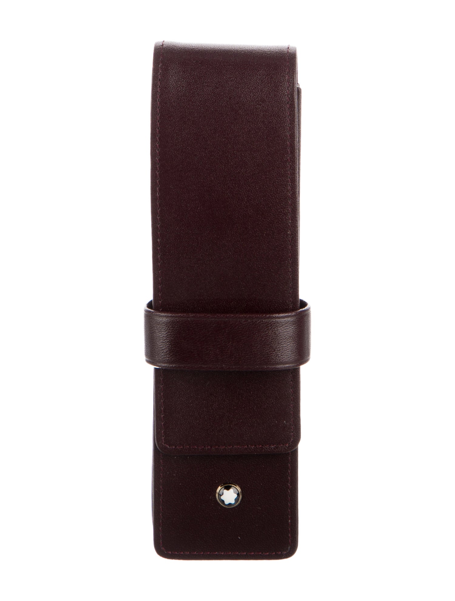 Montblanc Solid Leather Pen Case