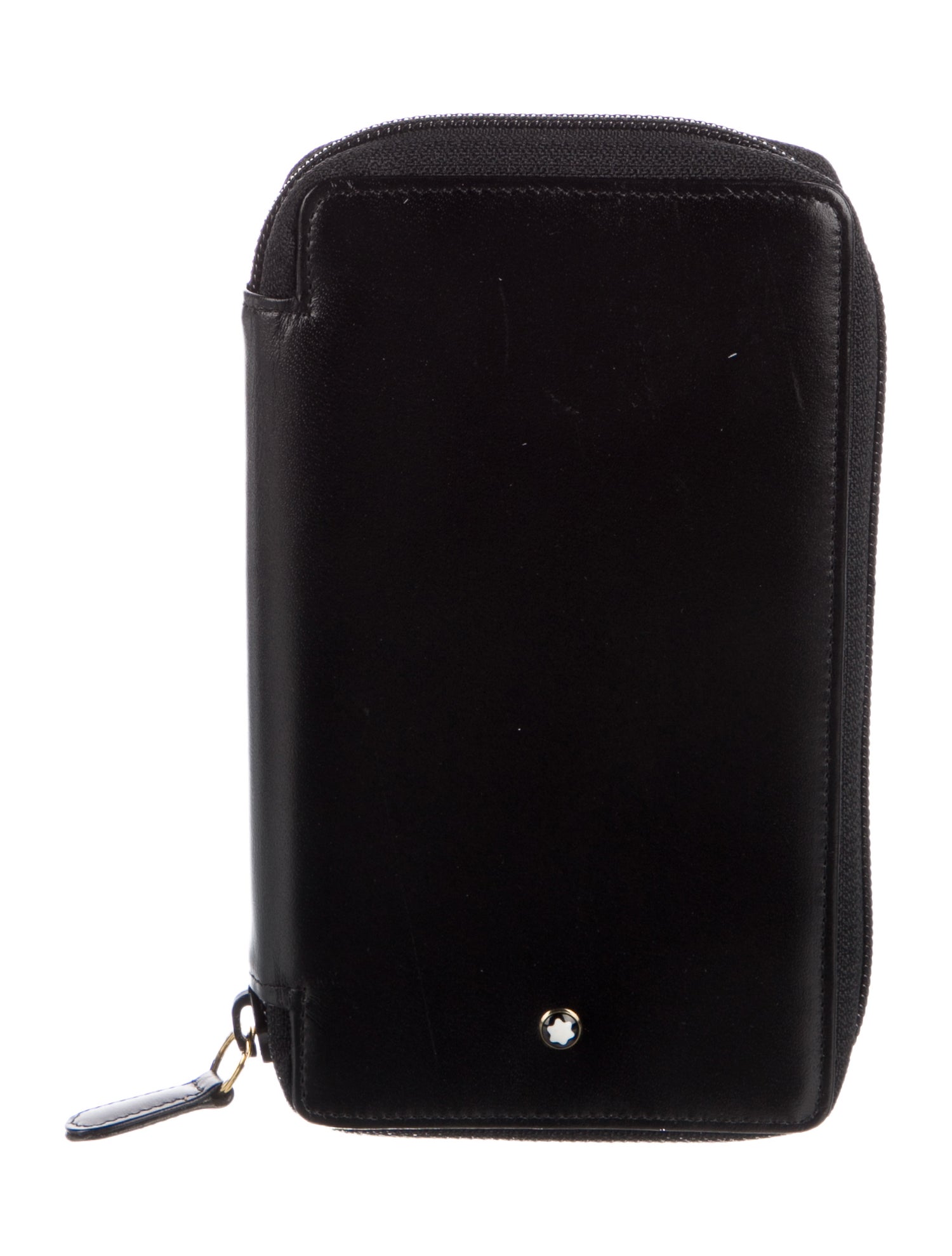 Montblanc Black Leather Travel Case