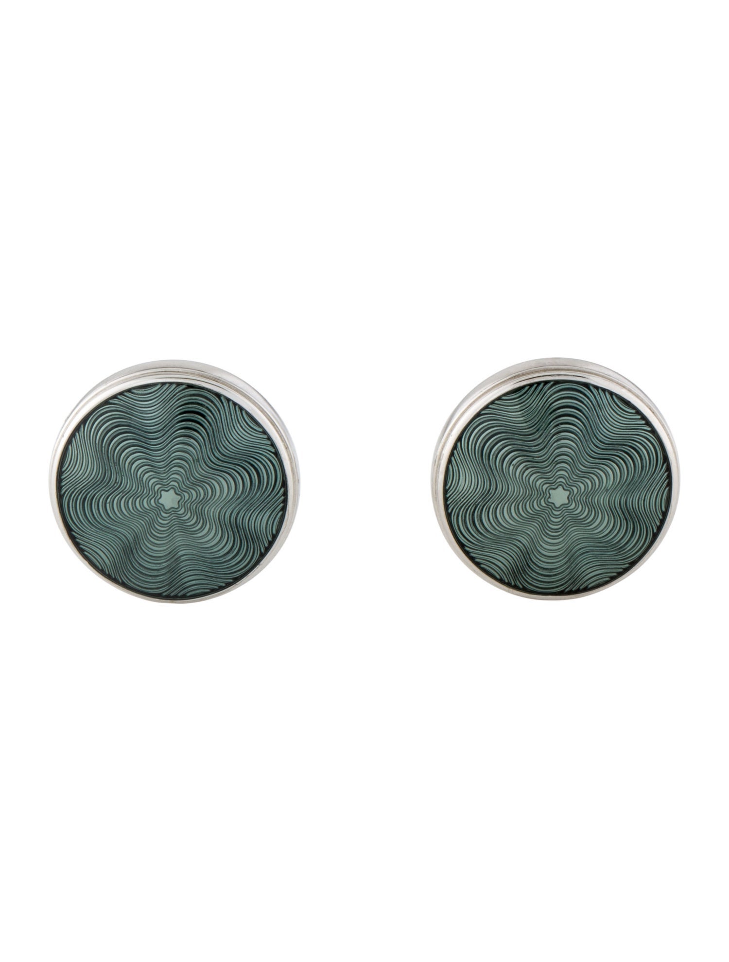 Montblanc Enamel Cufflinks