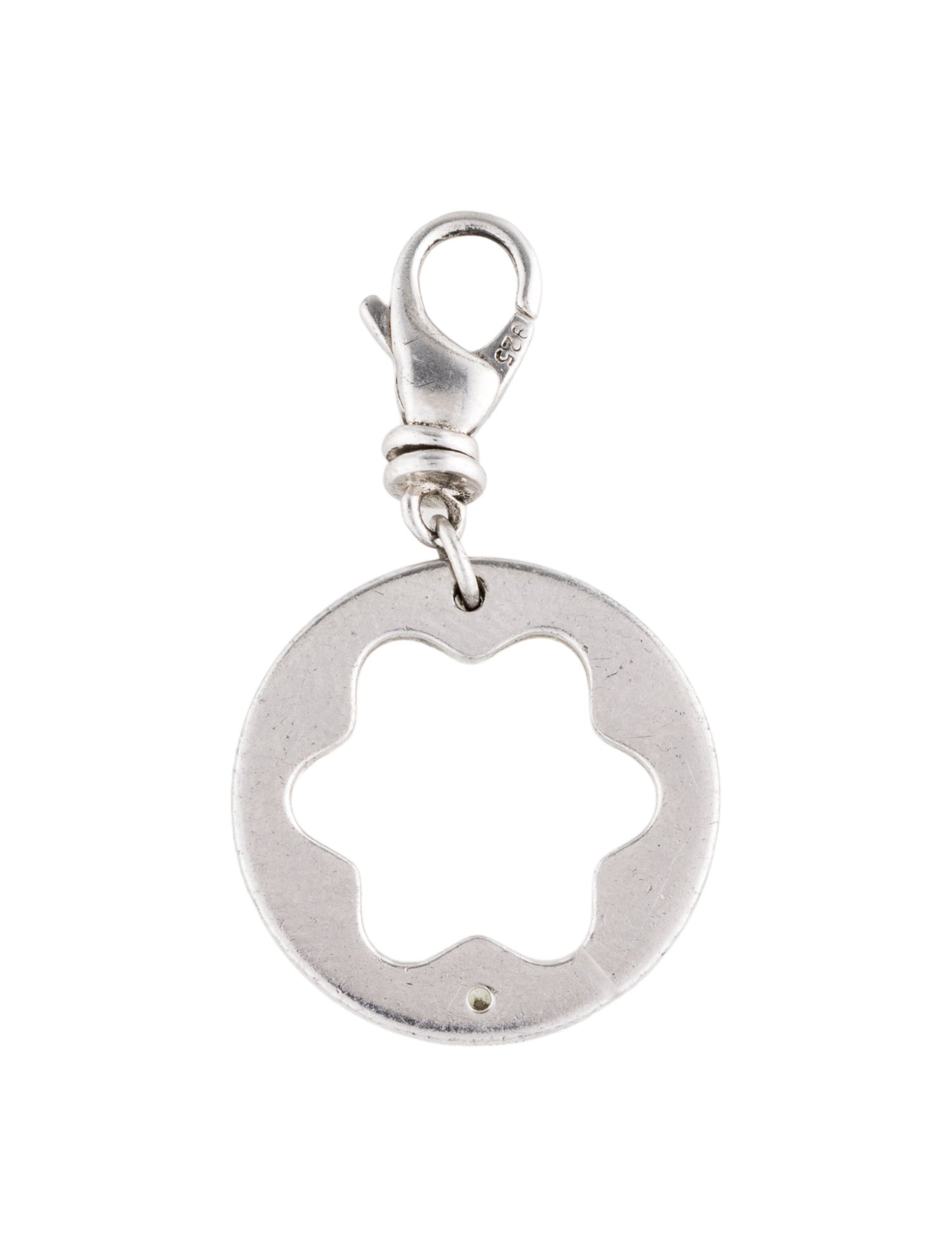 Montblanc Diamond Open Star Signet Charm Pendant