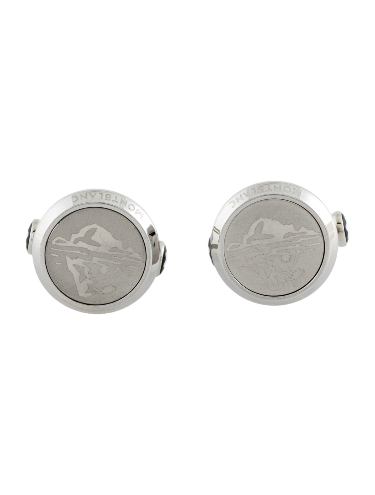 Montblanc 1858 Ice Sea Cufflinks