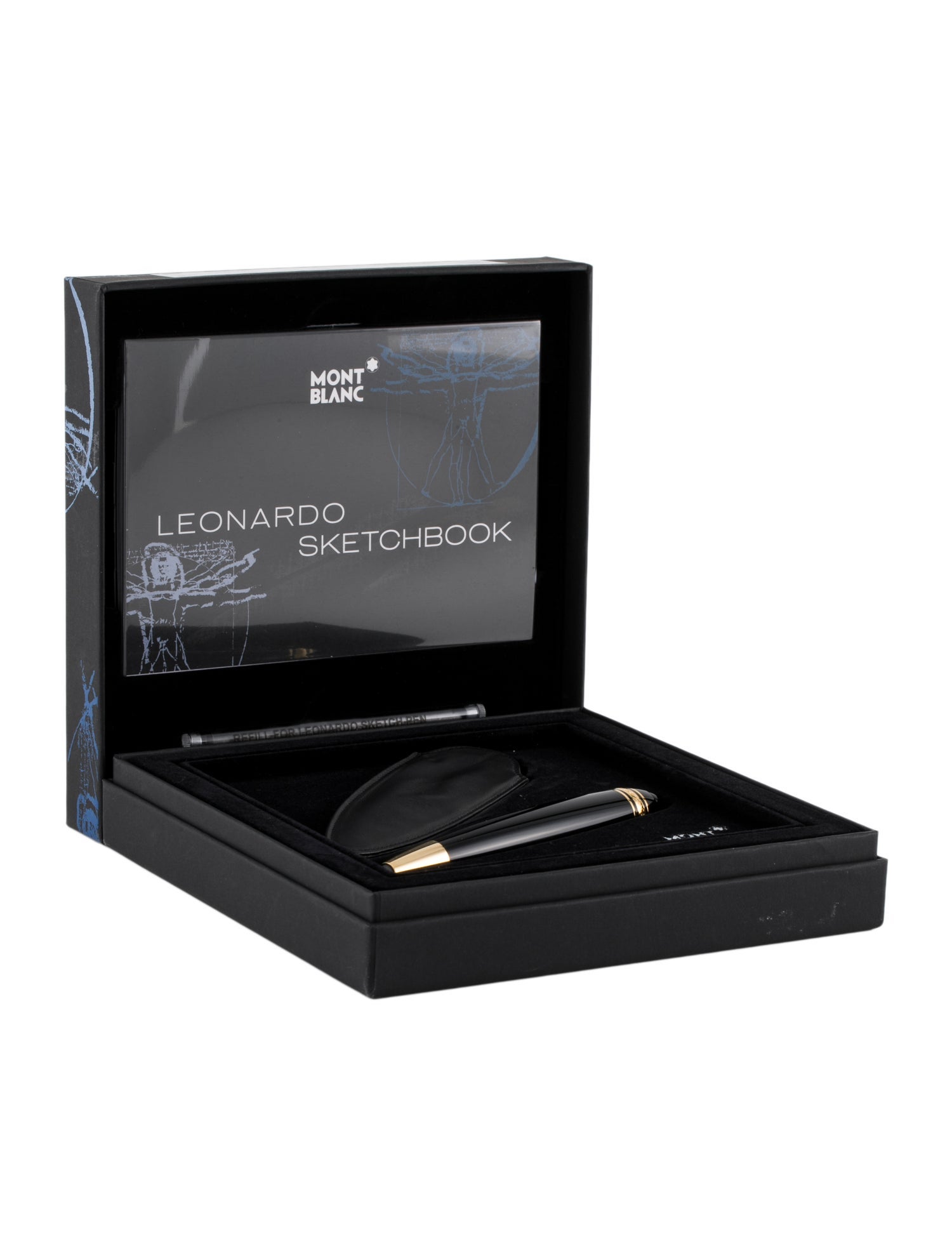 Montblanc 8882 Leonardo Sketch Pen Mechanical Pencil w/Tags