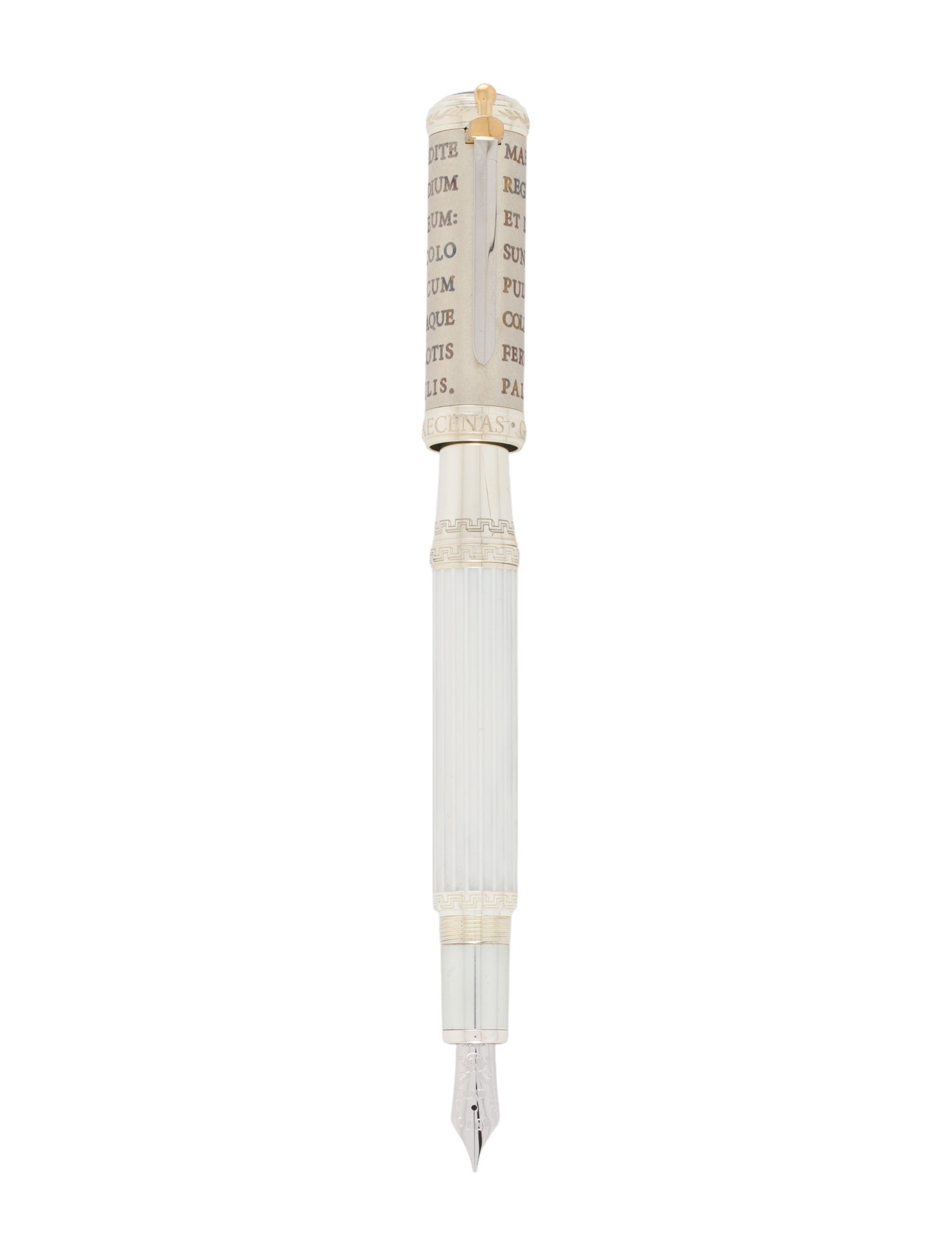 Montblanc Limited Edition Sterling Patron of Art Gaius Maecenas Fountain Pen