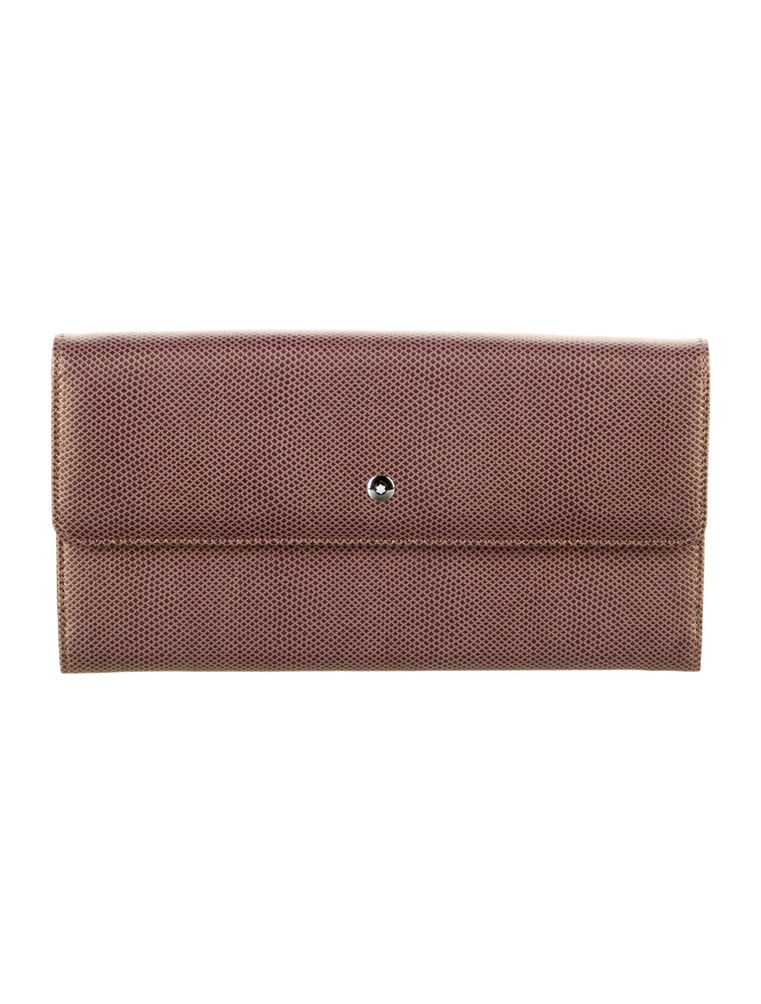 Montblanc Leather Printed Continental Wallet