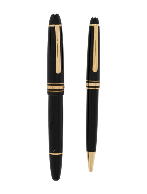 Montblanc 2-Piece Meisterstück LeGrand Ballpoint And Fountain Pen Set
