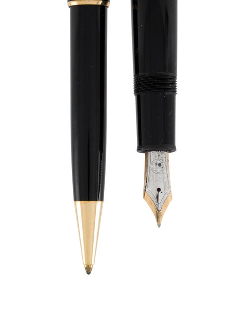 Montblanc 2-Piece Meisterstück LeGrand Ballpoint And Fountain Pen Set