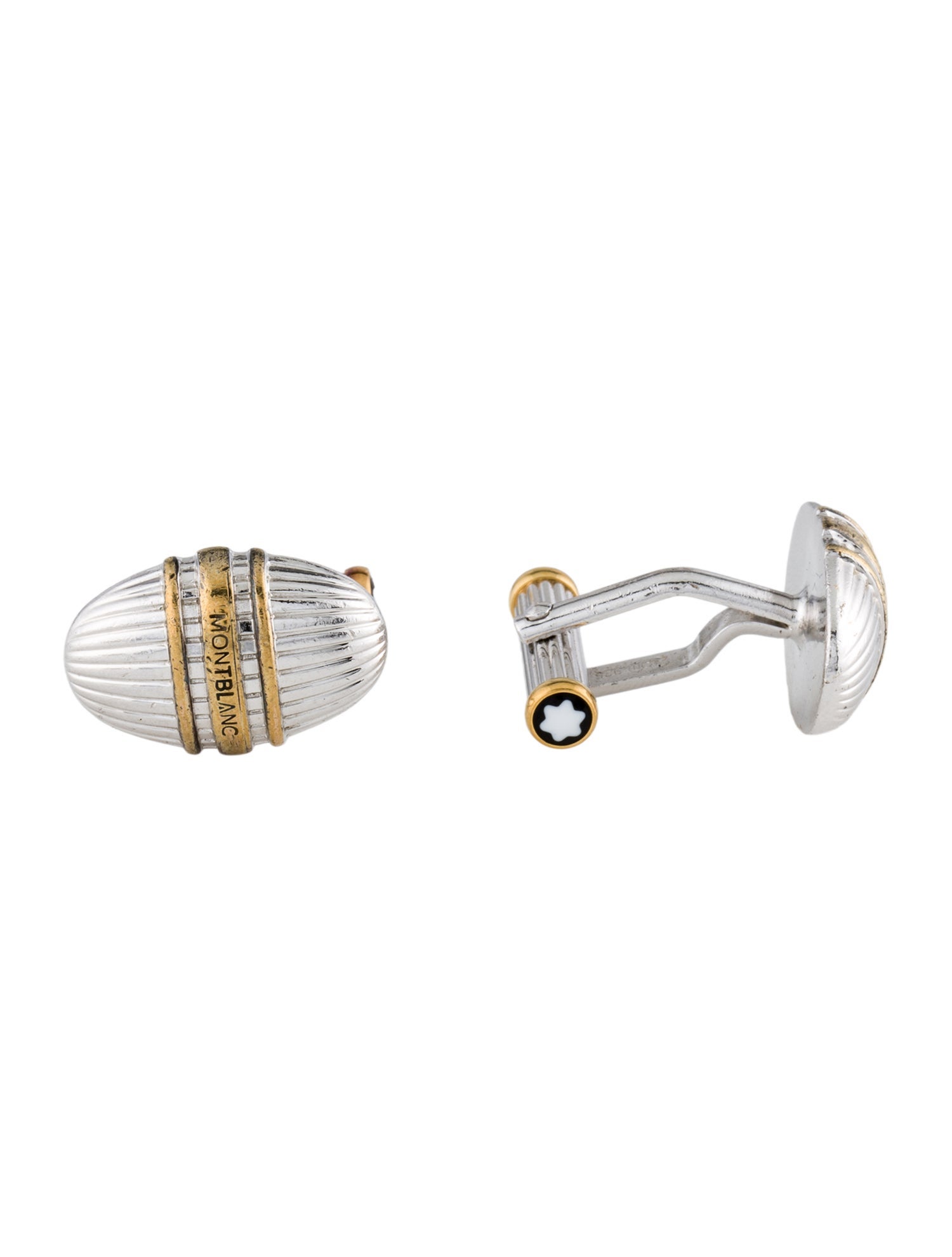Montblanc Two-Tone Meisterstuck Cufflinks