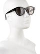 Montblanc Round Tinted Sunglasses