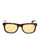 Montblanc Square Tinted Sunglasses