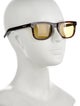 Montblanc Square Tinted Sunglasses
