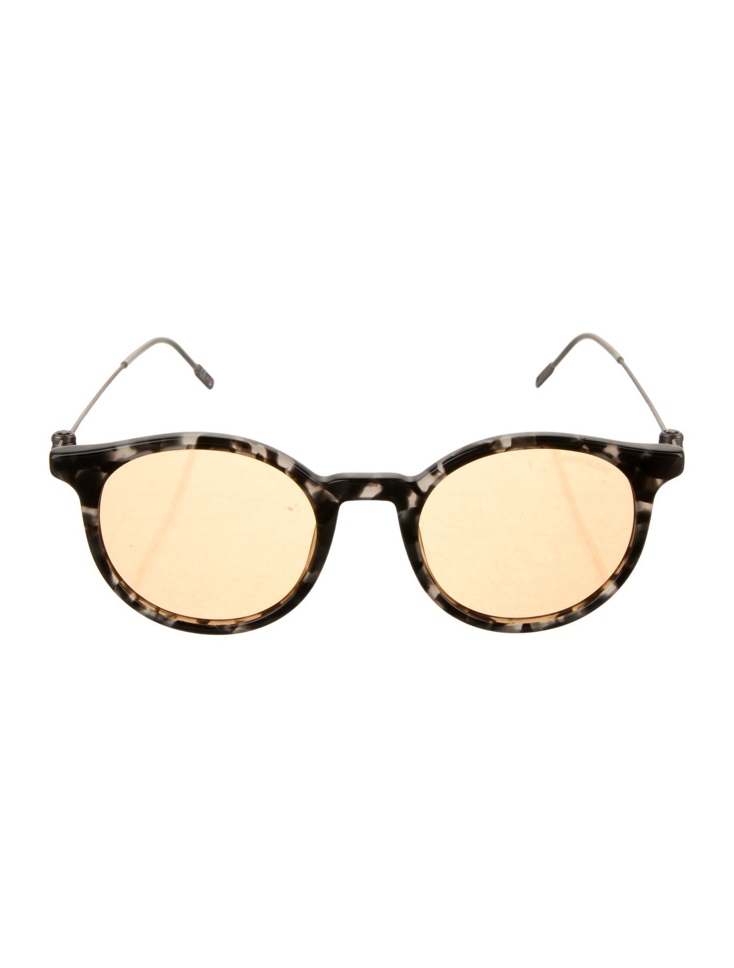 Montblanc Round Tinted Sunglasses