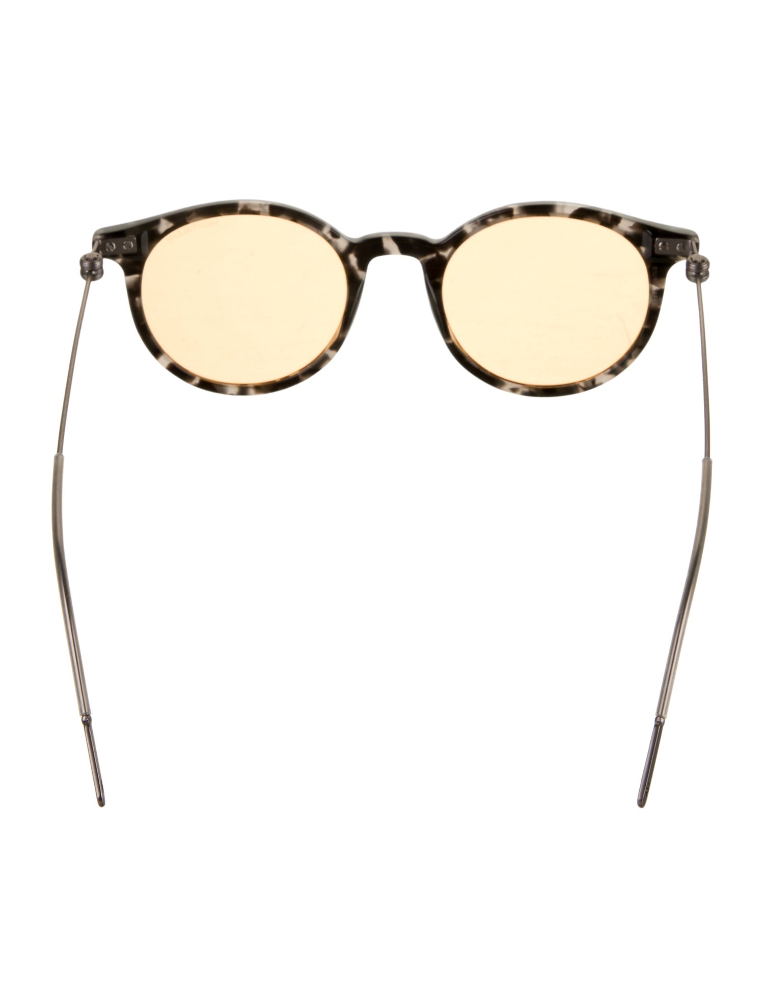 Montblanc Round Tinted Sunglasses