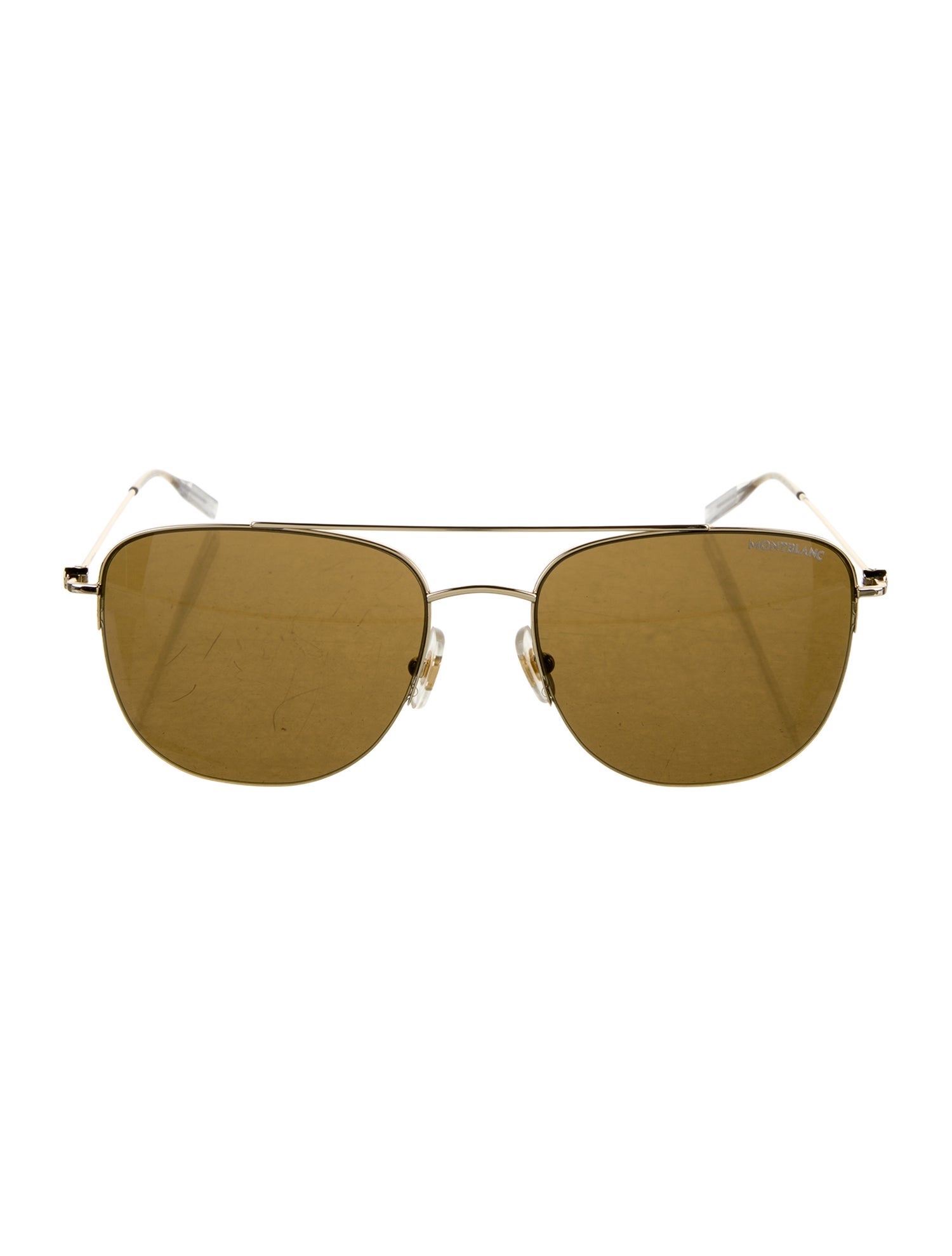 Montblanc Aviator Tinted Sunglasses