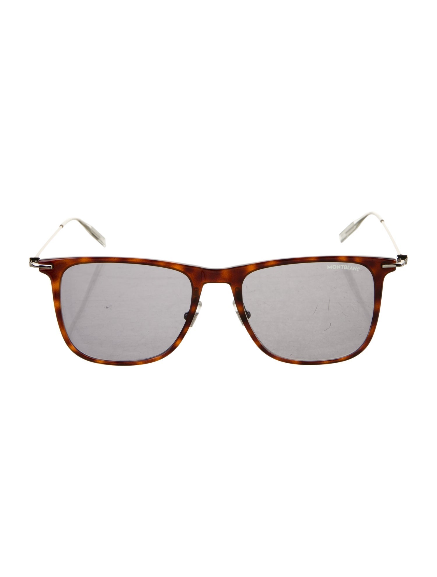 Montblanc Oversize Tinted Sunglasses
