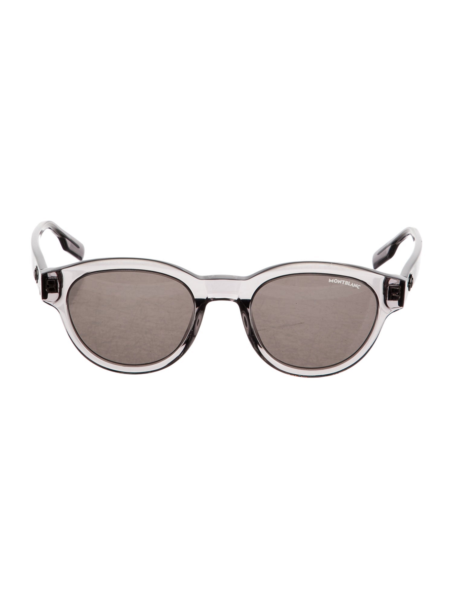 Montblanc Round Tinted Sunglasses
