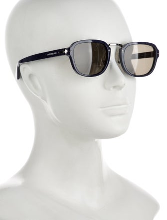 Montblanc Square Tinted Sunglasses