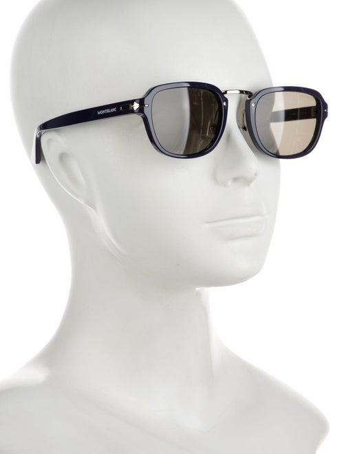 Montblanc Square Tinted Sunglasses
