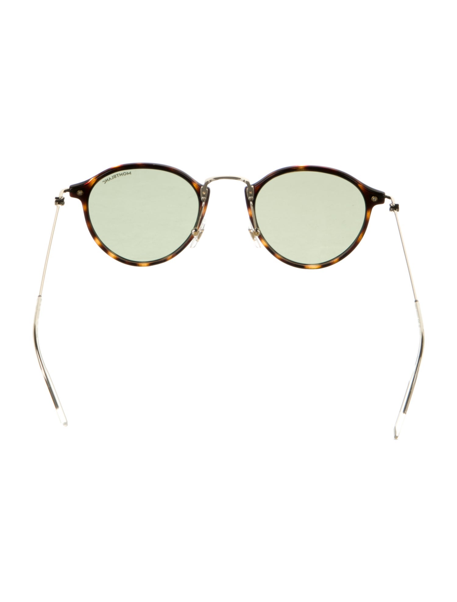 Montblanc Round Tinted Sunglasses