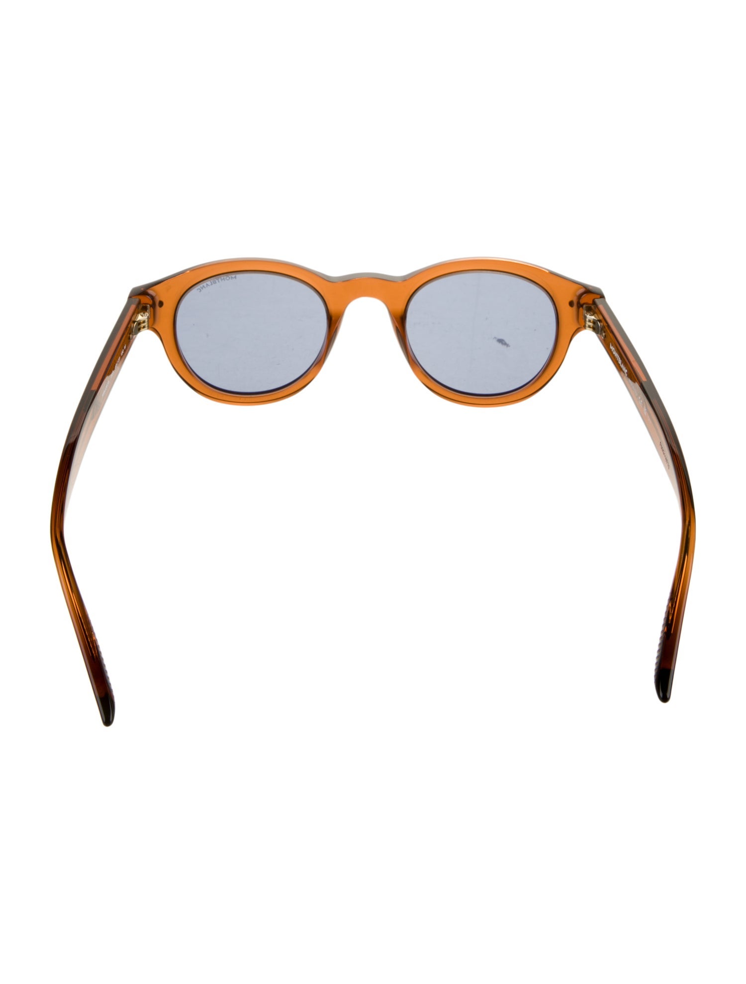 Montblanc Round Tinted Sunglasses