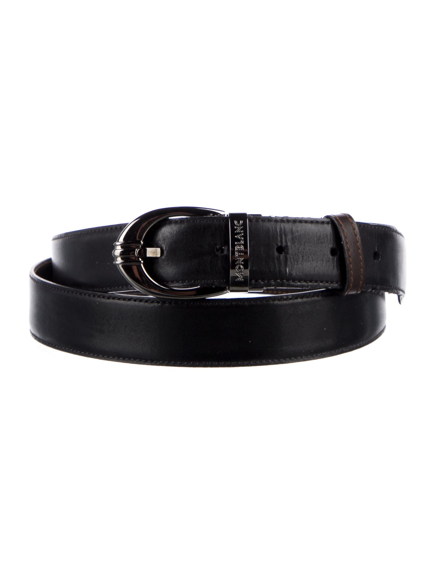 Montblanc Leather Waist Belt