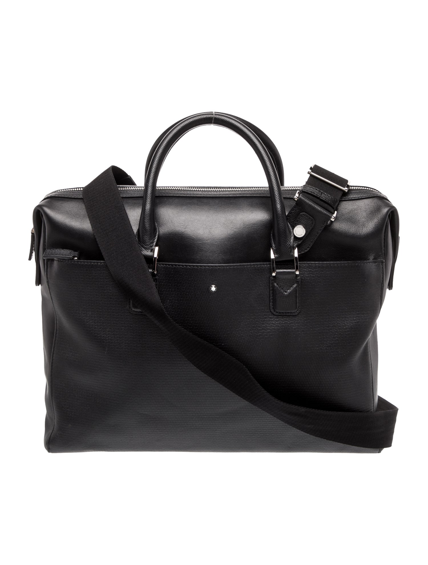 Montblanc Leather Top Handle Bag